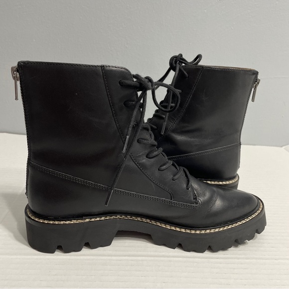 Madewell The Citywalk Lugsole Lace-Up Boot in Leather size 6.5 - Picture 8 of 12